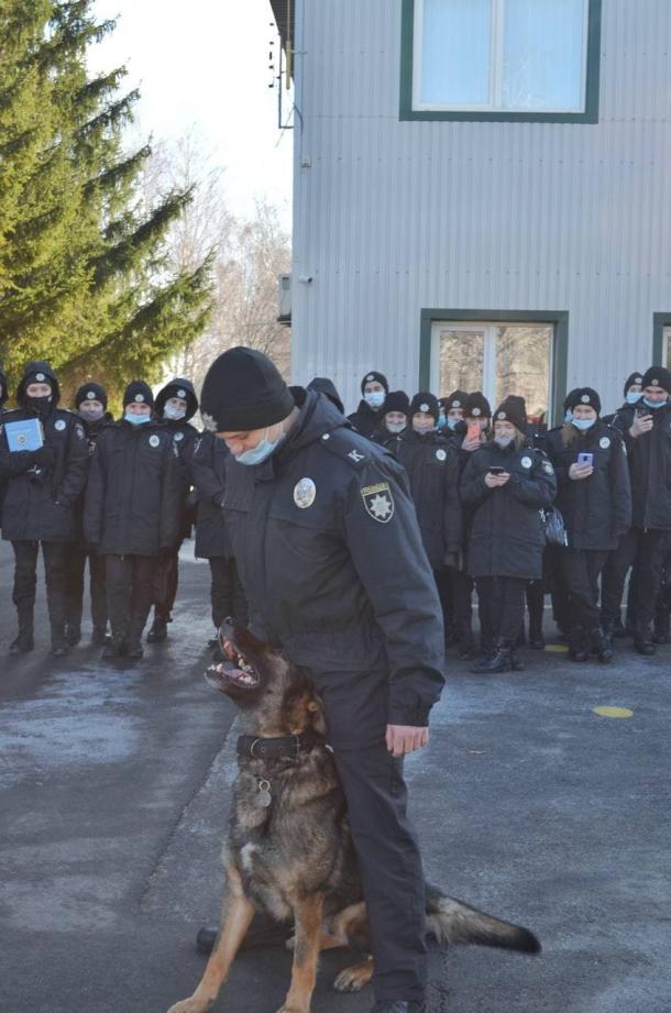 Практичні заняття з кінологами в ННІ № 1 НАВС