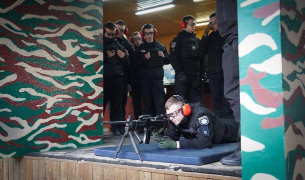 Курсанти НАВС удосконалюють бойові навички з інструкторами – поліцейськими Київщини