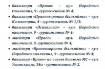 До уваги студентів 1-го курсу! Фото