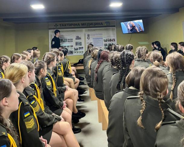 Профорієнтаційна зустріч з ліцеїстами: курсант Нікіта Лозовицький - про досвід навчання та власний шлях до академії