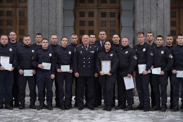 Урочисті заходи з нагоди випуску слухачів КЦППП «Академія поліції» ННІ № 1 НАВС