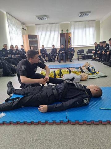 Курсанти НАВС відпрацювали навички домедичної допомоги за алгоритмом MARC