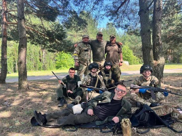 У НАВС провели відкрите заняття з тактичної медицини в умовах, наближених до бойових