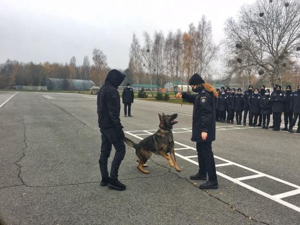 Практичні заняття з кінологічною службою в ННІ №1