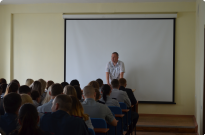 Зустріч здобувачів інституту з відомим психологом-криміналістом Фото