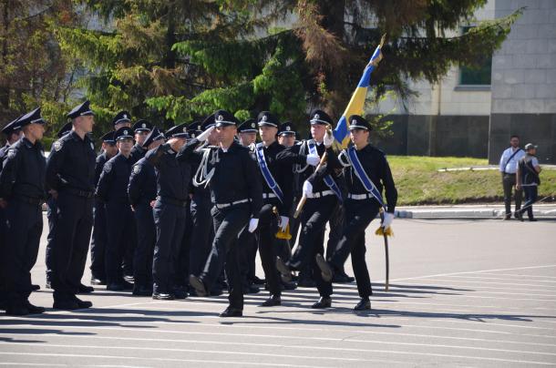 Вітаємо нових патрульних поліцейських міста Києва